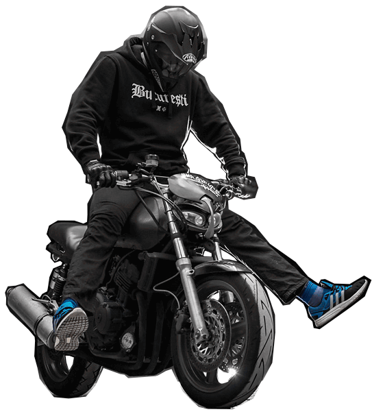 Catalin Bindiu stunt performer in action